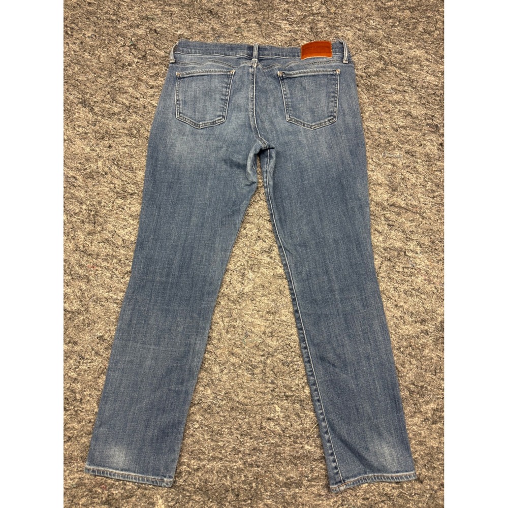 Lucky Brand Mid Rise Sweet Straight Ankle Jeans Blue 10/30 7W12559 - Picture 12 of 14